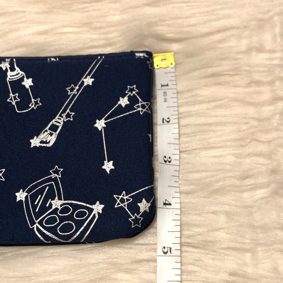 Ipsy constellation design Blue and Silver Glam Bag - Picture 7 of 8